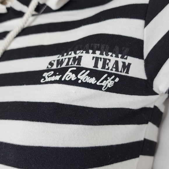 🔥Alcatraz Swim Team Hoodie Top Size S - Picture 4 of 9